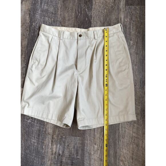 Brooks Brothers Shorts Mens Size 36 Cotton 8” Inseam Classic Preppy Summer Chino - Picture 8 of 11